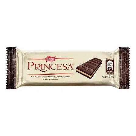 chocolate princesa 30gr
